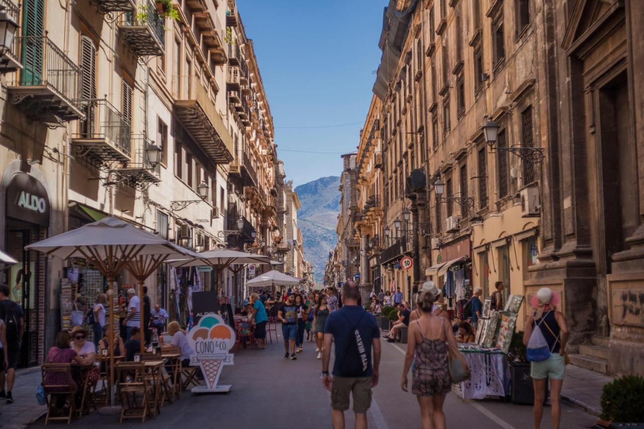 Casa Santa Sofia Daire Palermo Dış mekan fotoğraf